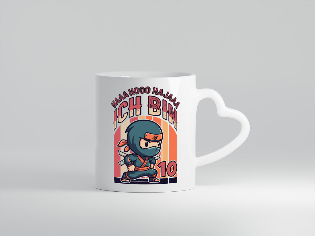 10. Geburtstag | Ninja Junge 10 Jahre lustiger Spruch Geschenk Geschenkidee