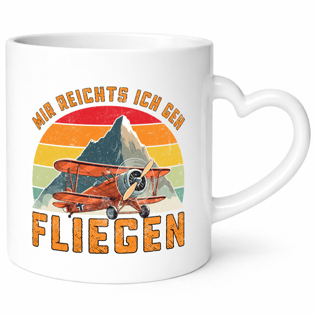 Mir reichts ich geh fliegen | Flugzeug Pilot Piloten lustiger Spruch Geschenk
