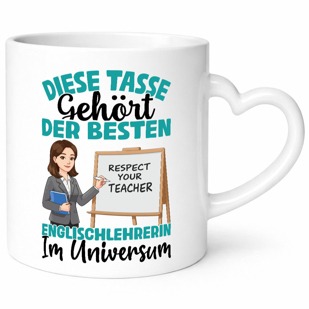 Im Universum: Englischlehrerin | Englisch Lehrerin Geschenk Humor Geschenkidee