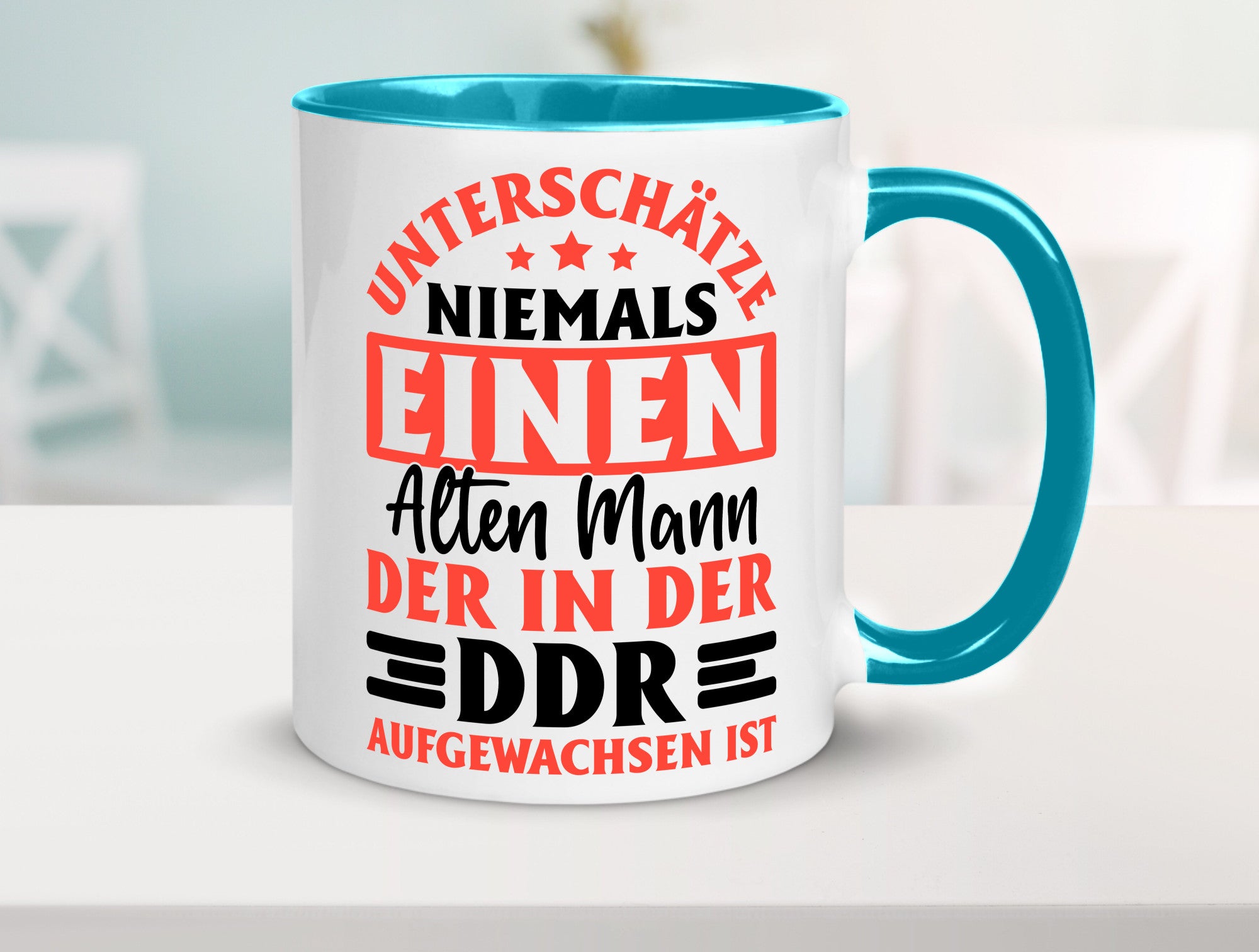 DDR Männer | Ostdeutschland Opa Ossi Vatertag vl9 lustiger Spruch Geschenk