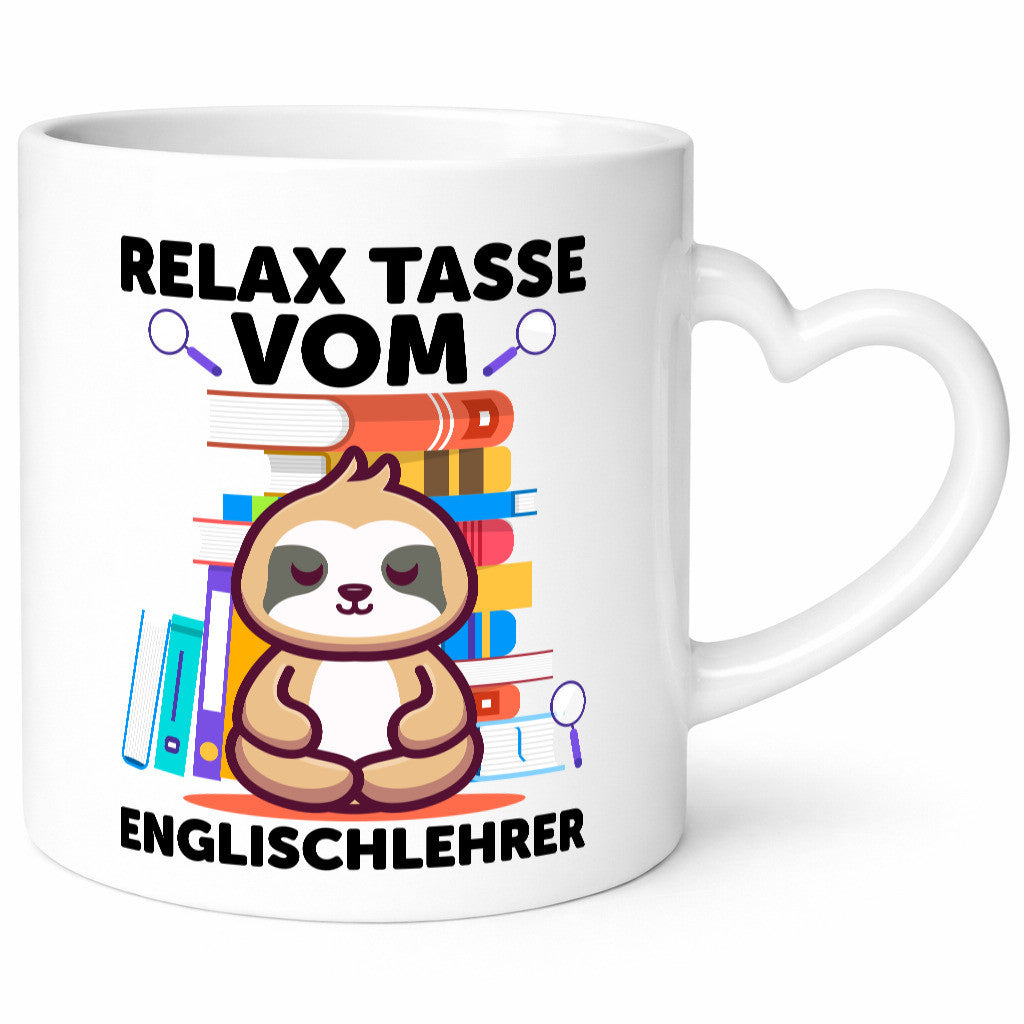 Relax Tasse: Englischlehrer | Schule Englisch lustig Humor Geschenkidee