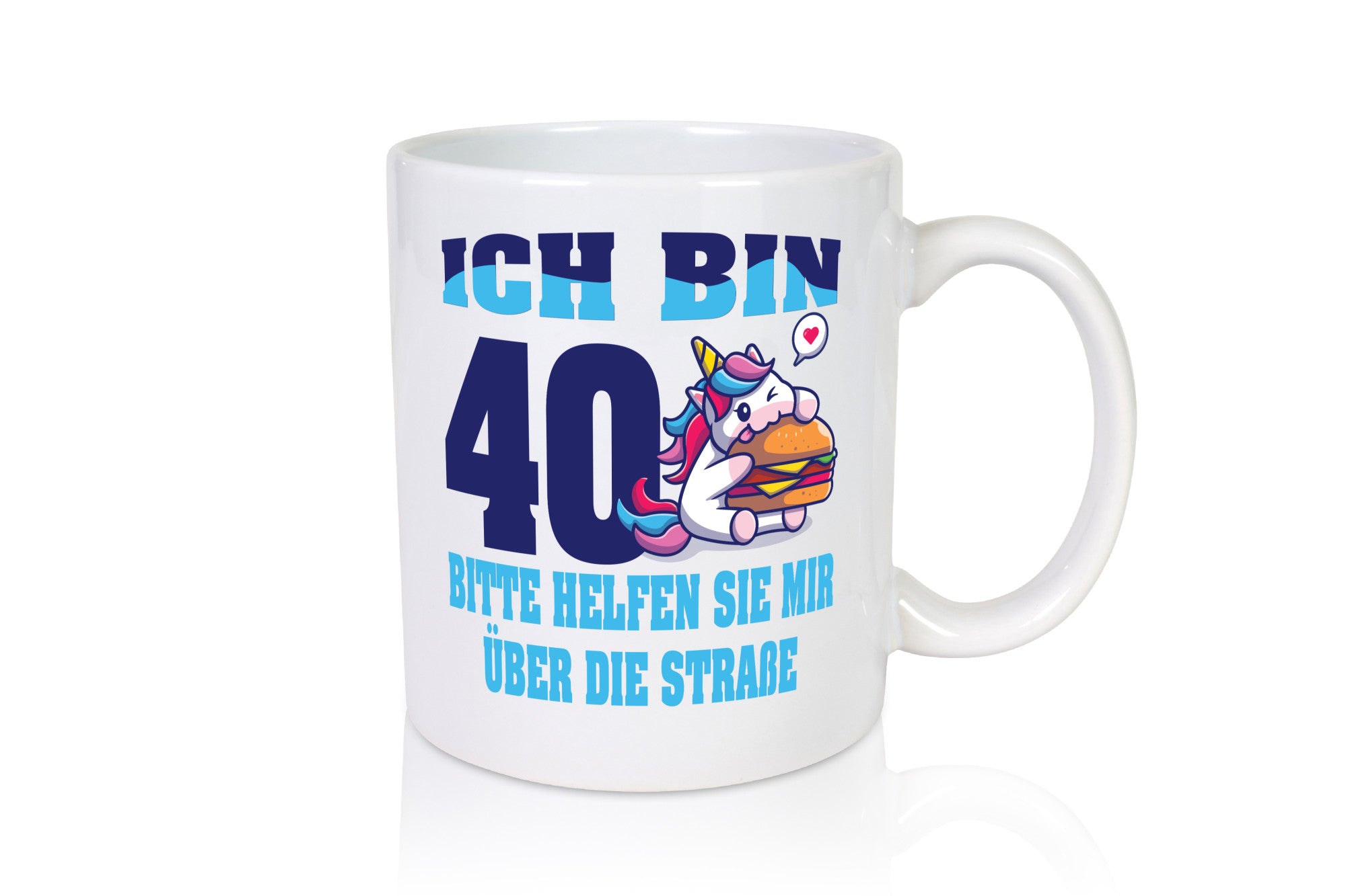 Ich bin 40 bitte helfen sie mir über die Straße | Jahre Geschenk Humor