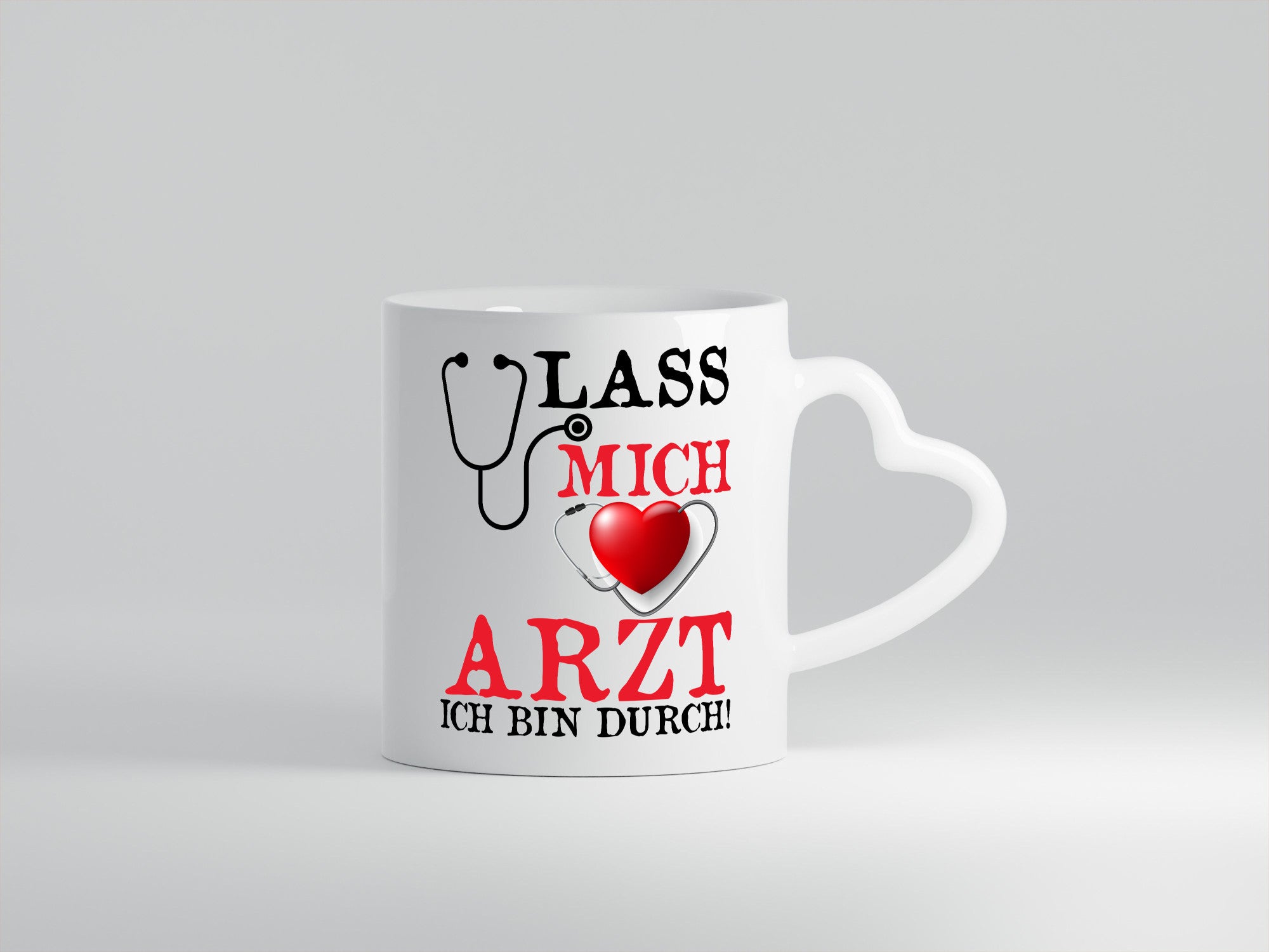 Lass mich Arzt ich bin durch | Krankenhaus Klinik Puls lustiger Spruch Geschenk