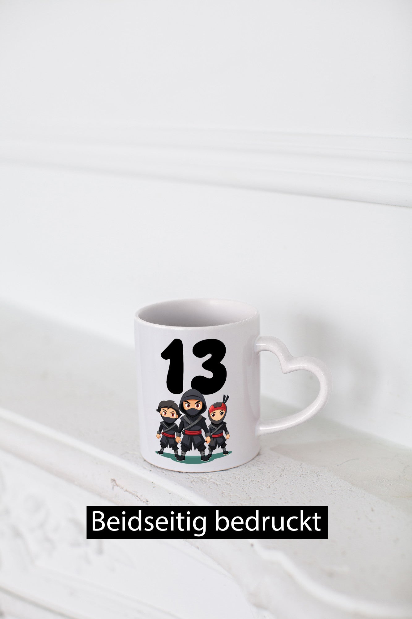 13. Geburtstag | 13 Jahre Ninja Geschenk Geschenkidee lustiger Spruch Tasse