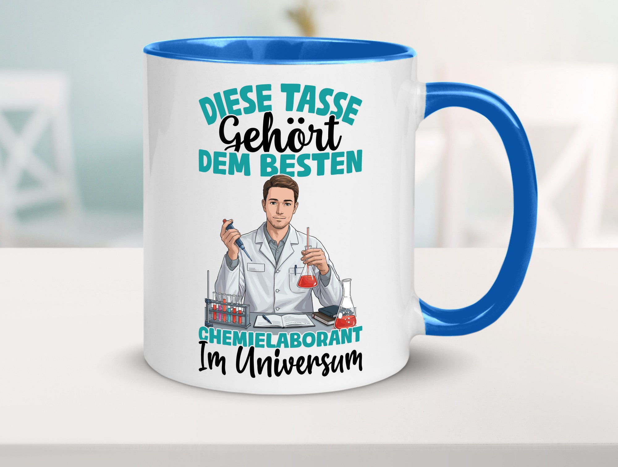 Im Universum: Chemielaborant | Laborant Chemie Humor Geschenkidee Tasse