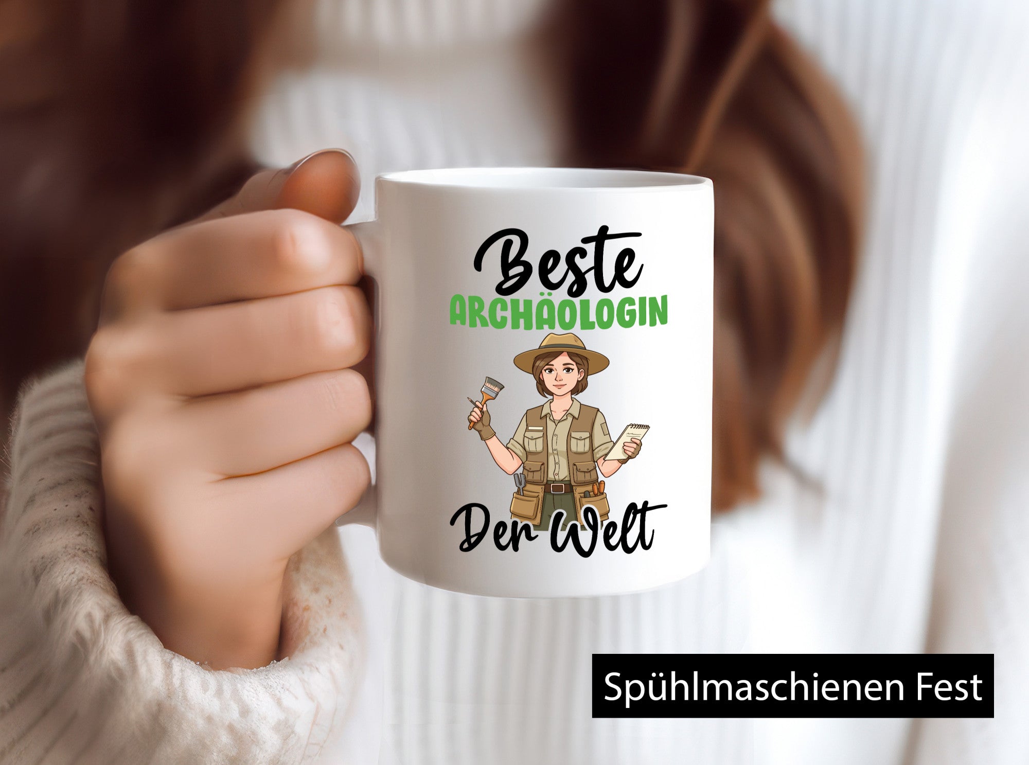 Beste Archäologin| Archäologie | Forscherin v2 lustiger Spruch Geschenk Humor