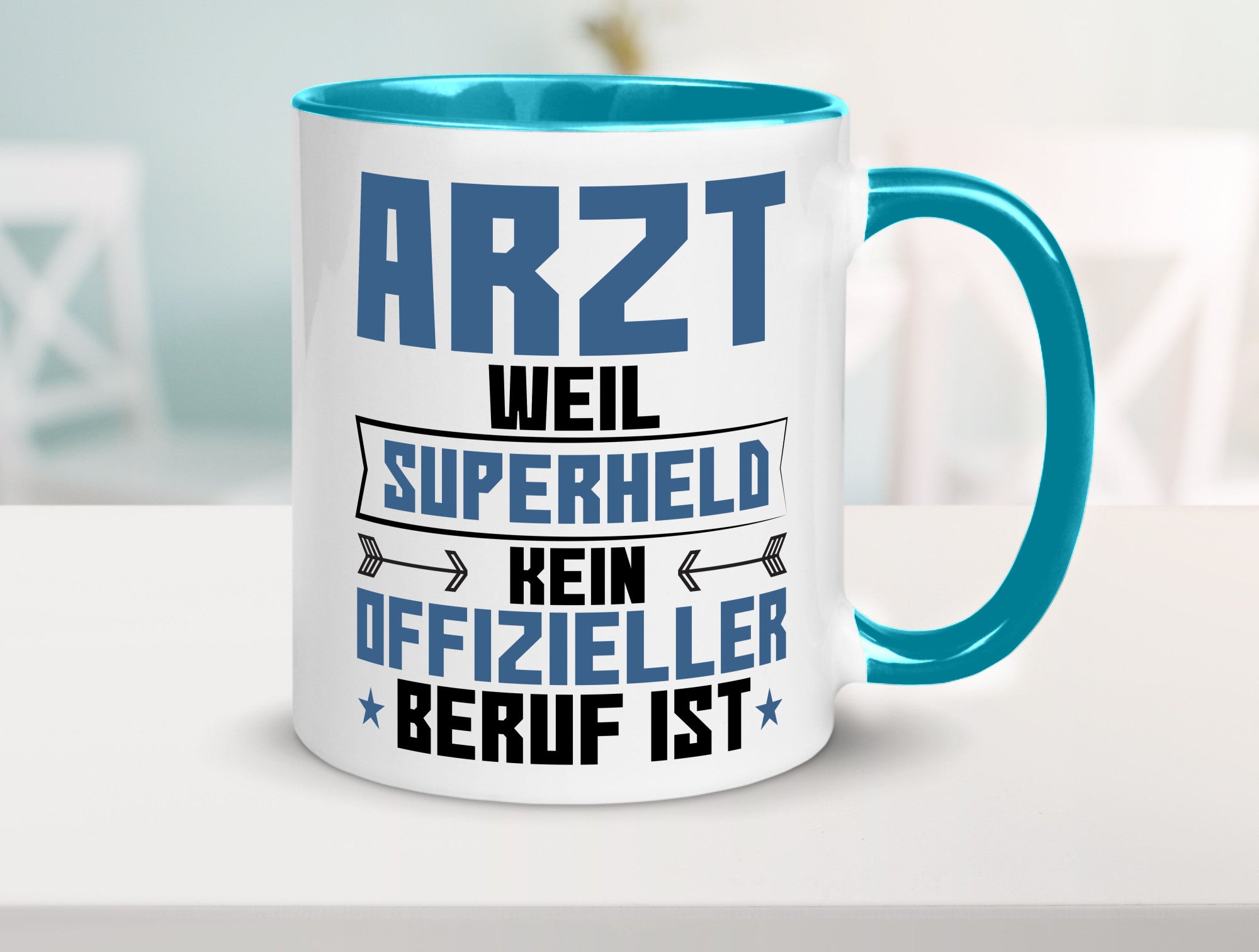 Superheld Arzt | Medizin Doktor Facharzt Geschenk Humor Geschenkidee lustiger
