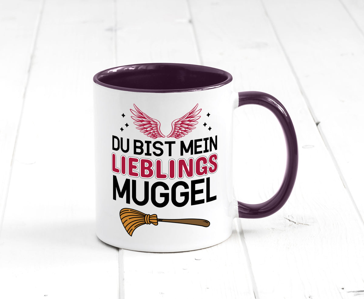Lieblings Muggel Geschenk Humor Geschenkidee lustiger Spruch Tasse