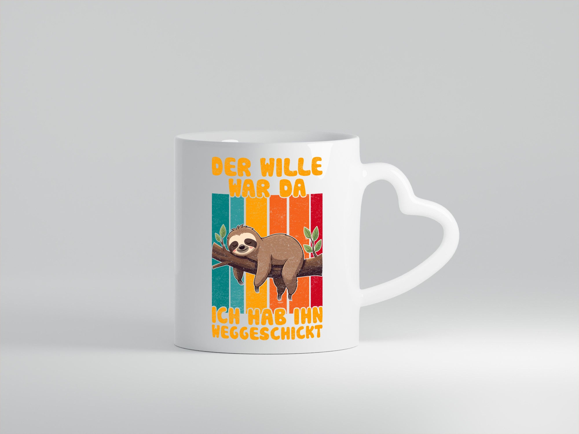 Hab den willen weggeschickt | Faultier Arbeitskollegen Humor Arbeit Kollegen