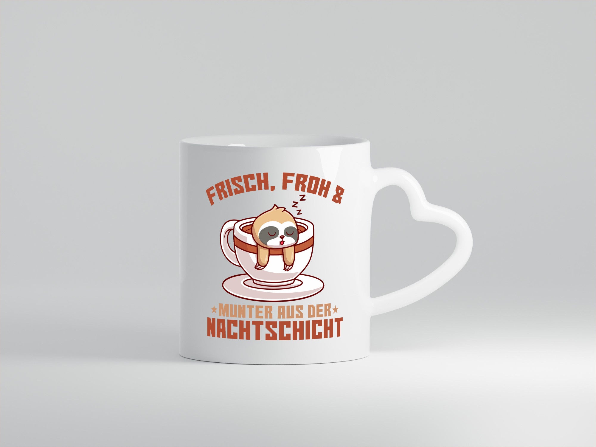 Frisch froh und Munter | Nachtschicht Altenpfleger v2 Geschenk Humor