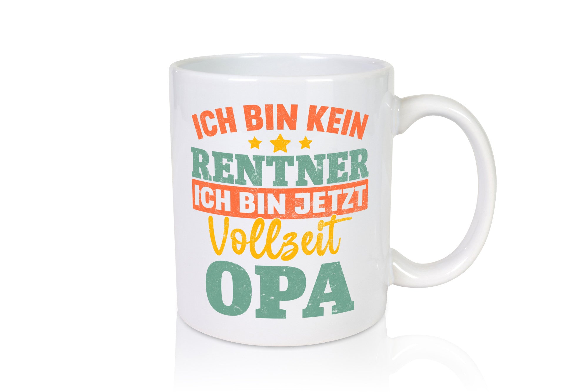 Ich bin kein Rentner, sondern Vollzeit-Opa | Ruhestand v2 lustiger Spruch Geschenk Familie