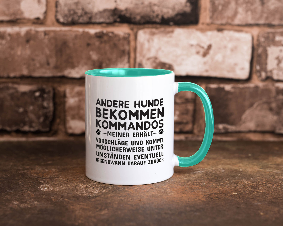 Hunde Training | Hundebesitzer Tasse Hundekommando lustig Tierliebhaber Humor