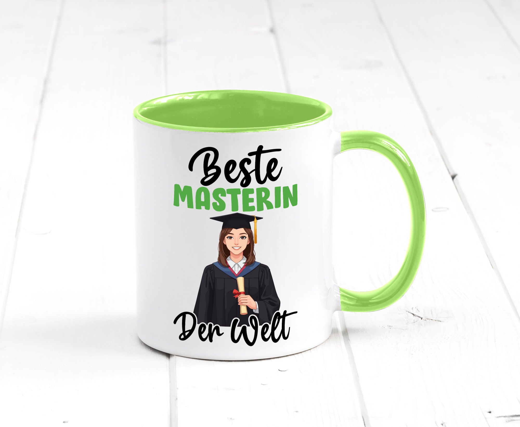 Beste Masterin | Student Uni Studium Humor Geschenkidee Tasse