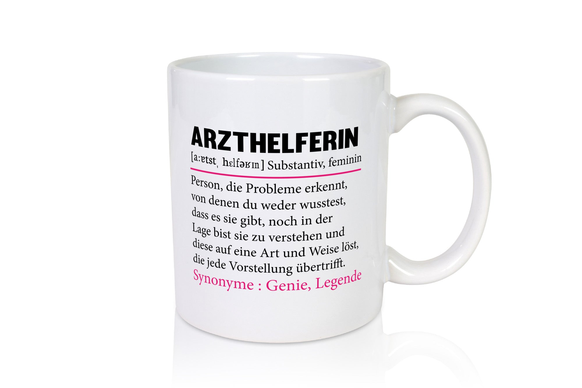 Arzthelferin | Beruf Fachangestellte Medizin lustiger Spruch Geschenk Arbeit