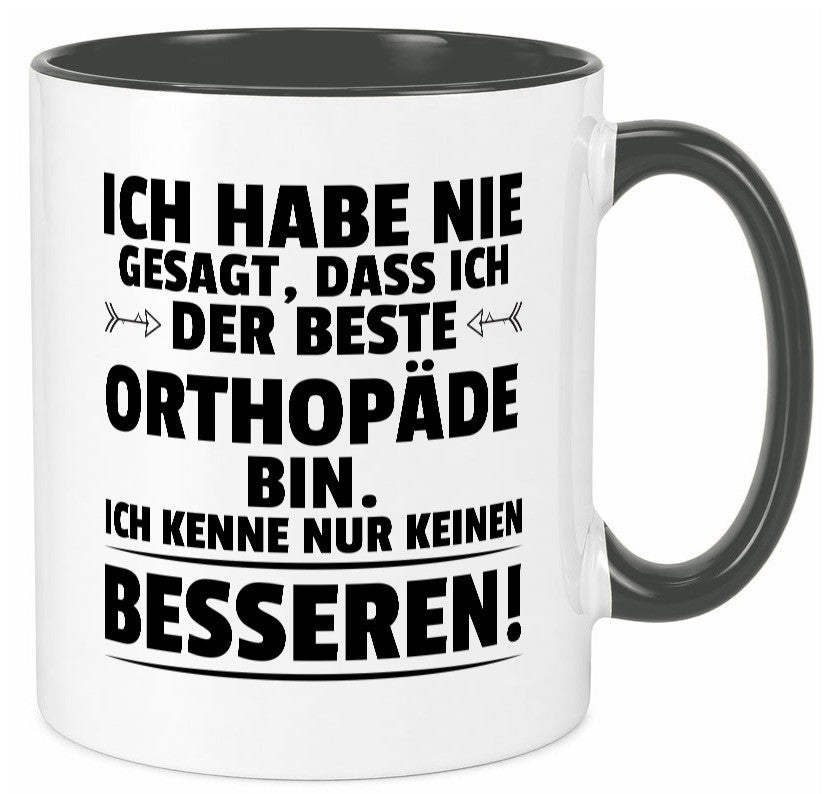 Der Beste Orthopäde | Orthopädie Humor Geschenkidee Tasse
