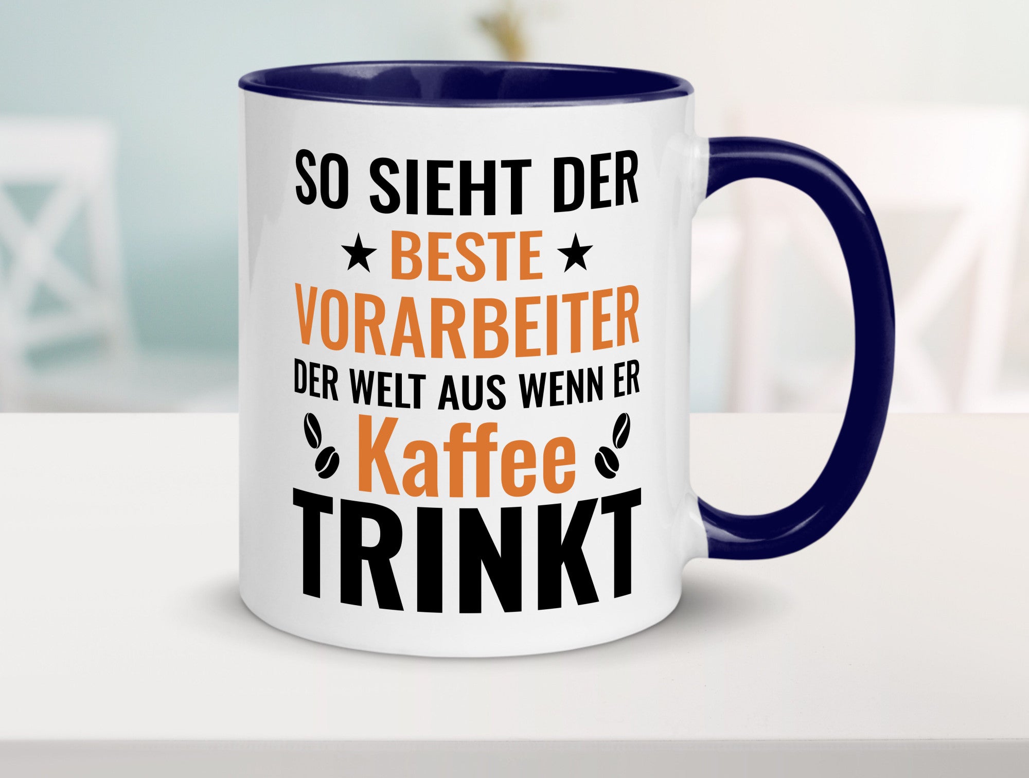 Kaffee trinkt: Vorarbeiter | Kollege Teamleiter Geschenk Arbeit Kollegen Büro