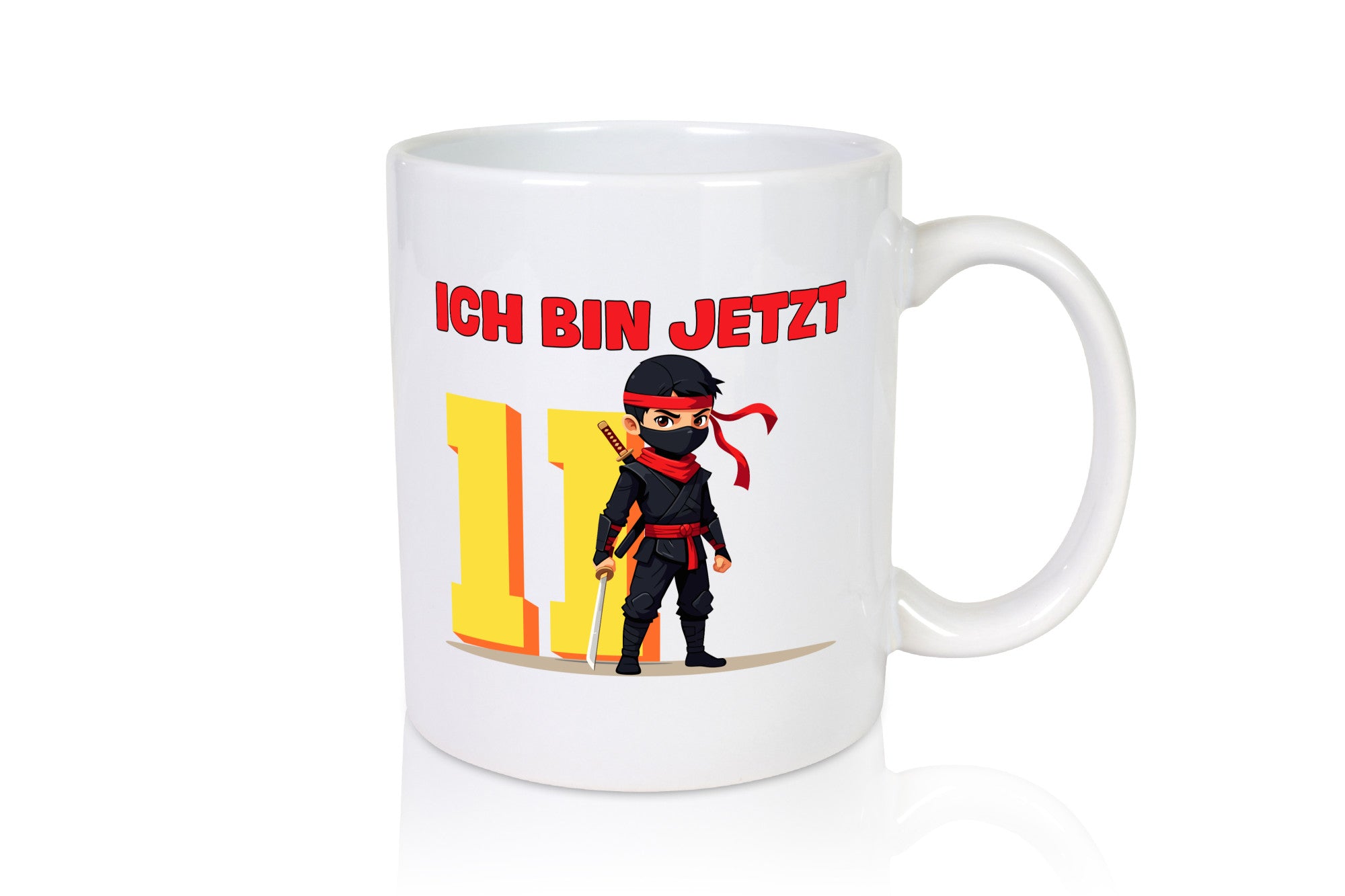11. Geburtstag | 11 Jahre Ninja Kinder Geschenk Geschenkidee lustiger Spruch