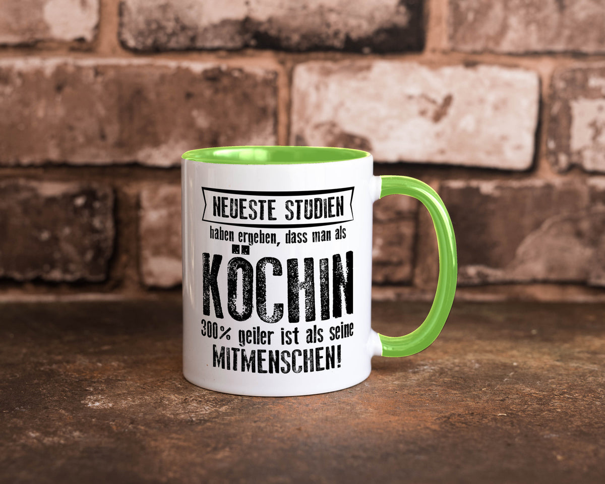 Neuste Studien: Köchin | Chefköchin Chefkoch Geschenk Arbeit Kollegen Büro Tasse