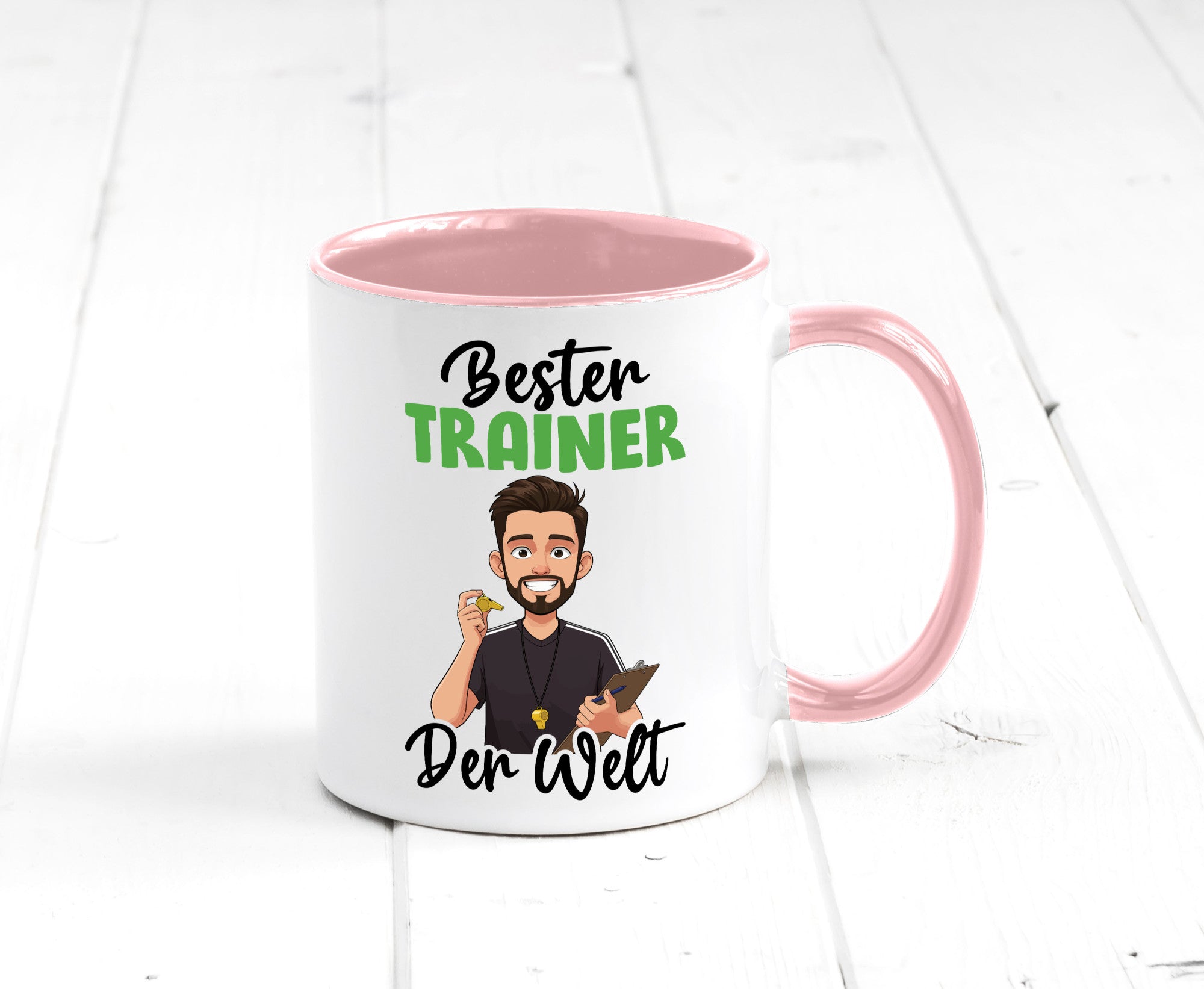 Bester Trainer | Verein Sport v2 Humor Geschenkidee Tasse