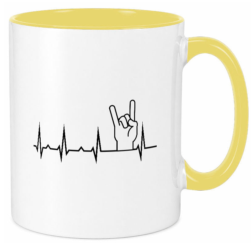 Heavy Metal Motiv | Rocker Musiker Rock Musik Geschenk Humor Geschenkidee Tasse