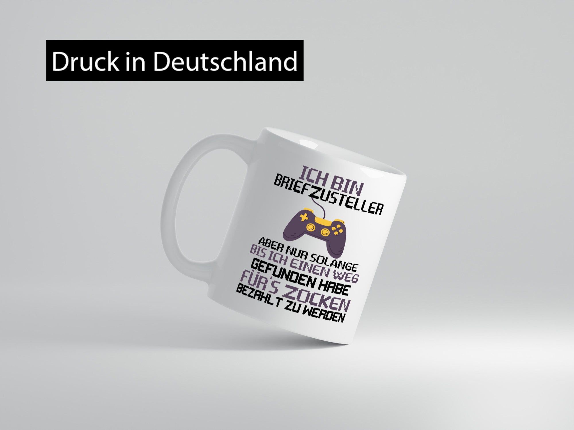 Briefzusteller | Postbote Paketdienst Gamer Zocken Geschenk Humor Geschenkidee