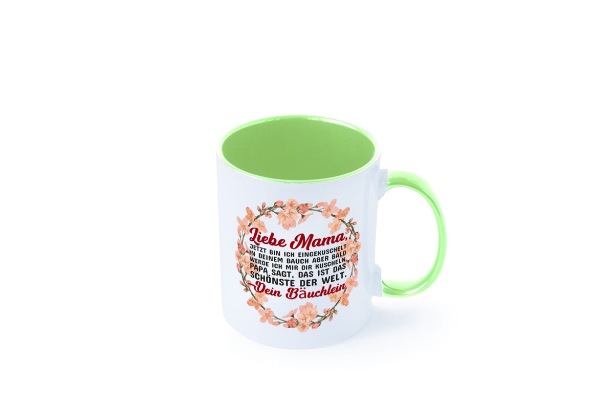 Liebe Mama | Schwangerschaft Tasse Baby süß Humor Familie Geschenkidee