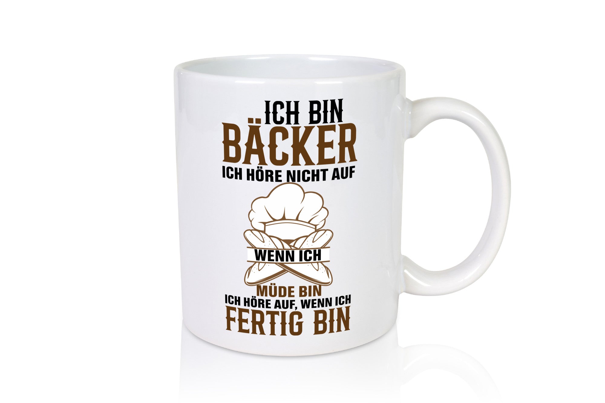 Bäcker hören nicht auf zu Backen Geschenkidee Humor Tasse