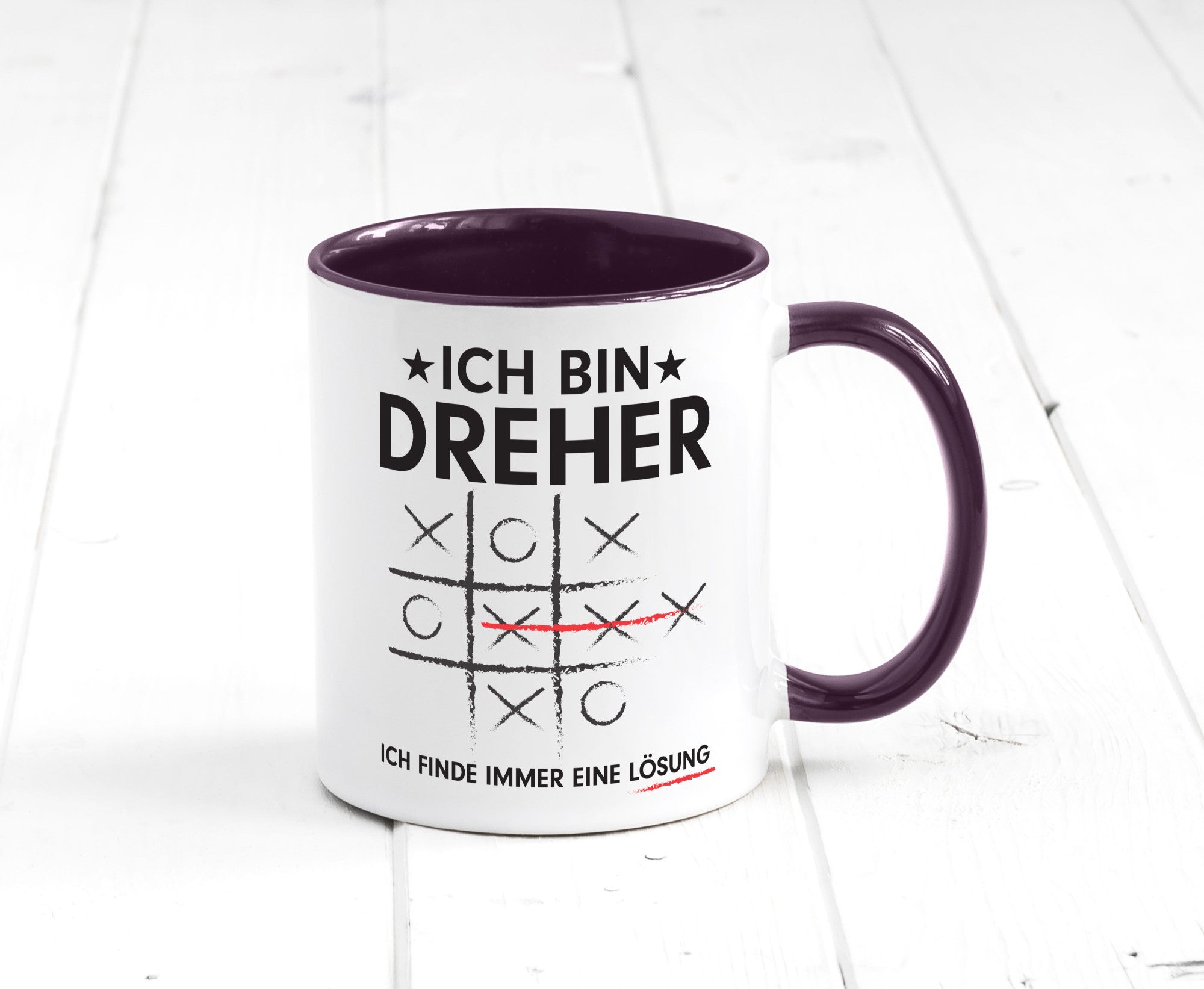Lösung finden: Dreher | Fräser v2 Geschenk Humor Geschenkidee lustiger Spruch
