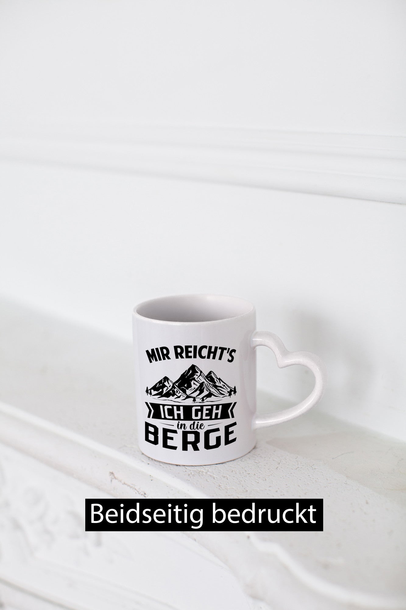 Ich geh in die Berge | Wandern Natur Laufen lustiger Spruch Geschenk Humor