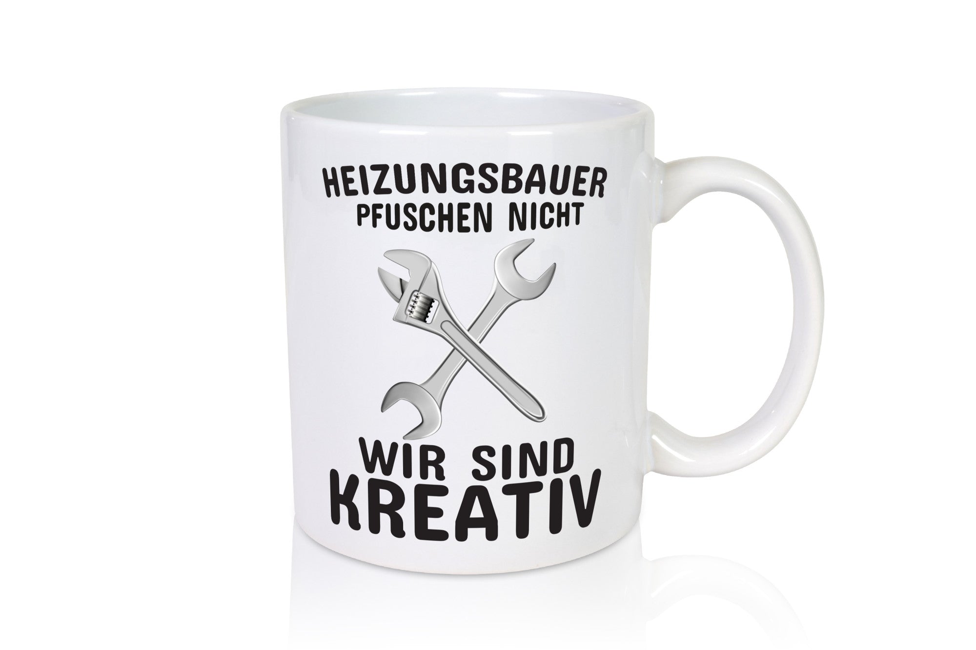 Heizungsbauer | Beruf Tasse Heizungsinstallateur lustig Arbeit Kollegen Büro