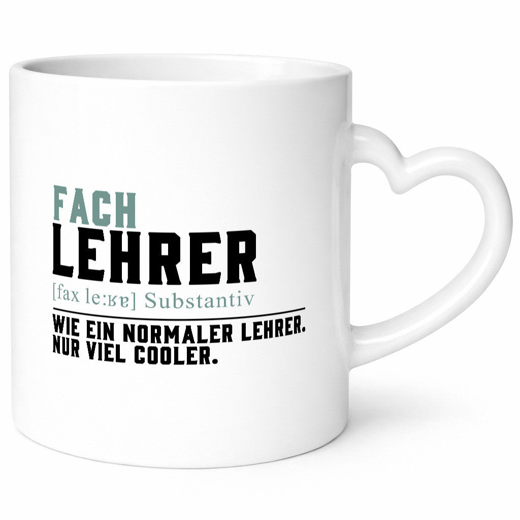 Fachlehrer | Lehrer Unterricht Lieblingslehrer Geschenk Humor Geschenkidee