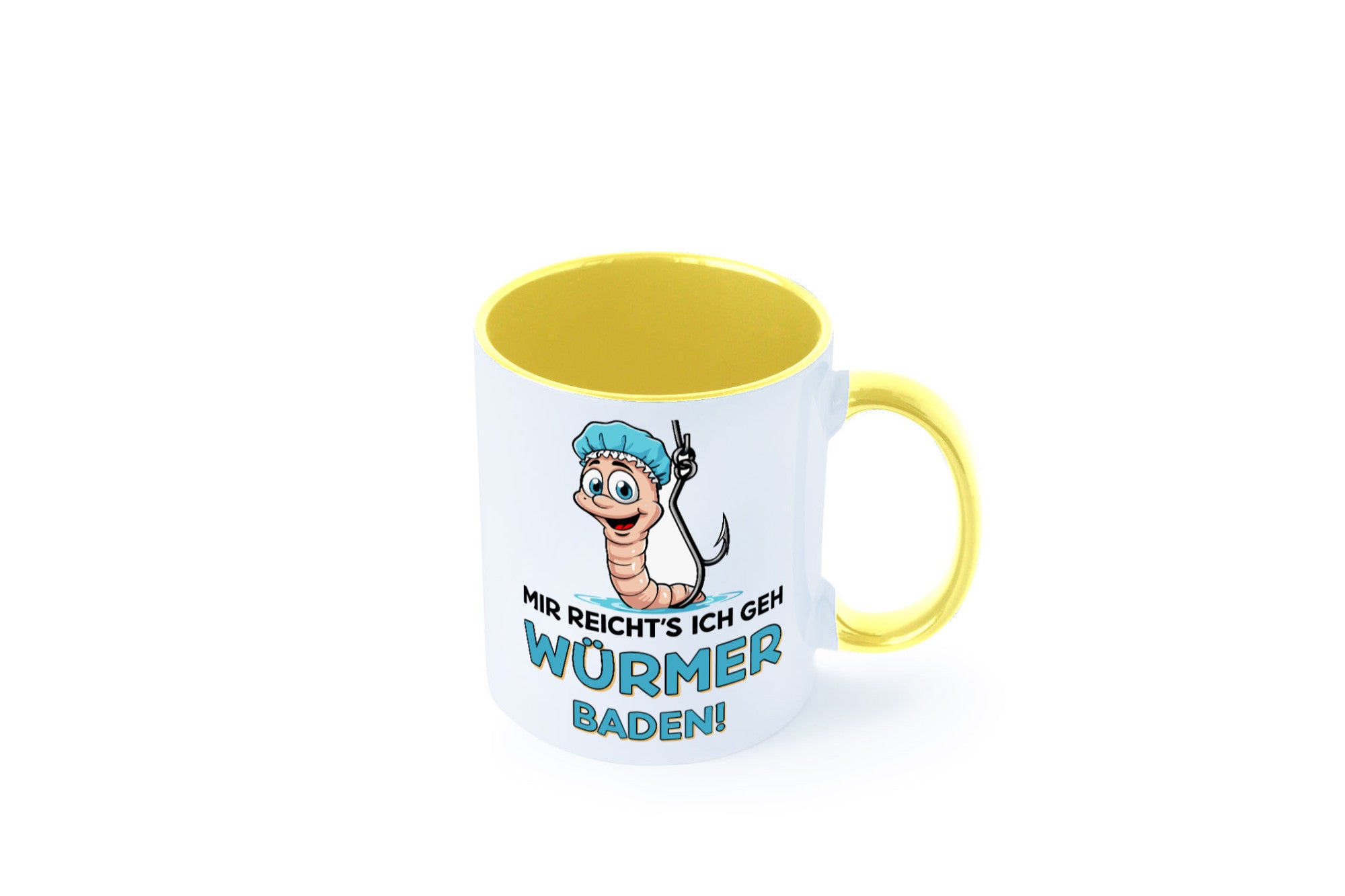Mir reichts ich geh Würmer Baden | Angler Angeln Geschenk Humor Geschenkidee