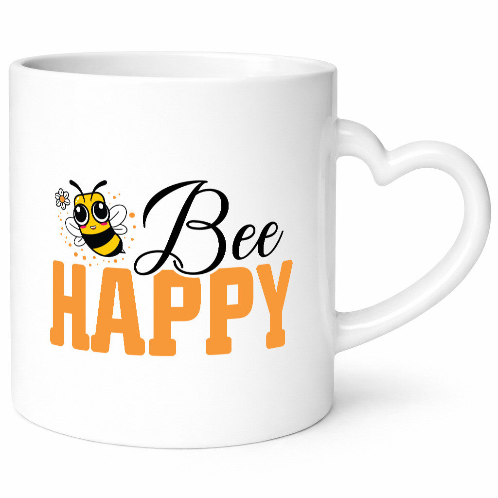 Bee Happy | Bienen Bienenliebhaber Humor Geschenkidee Tasse