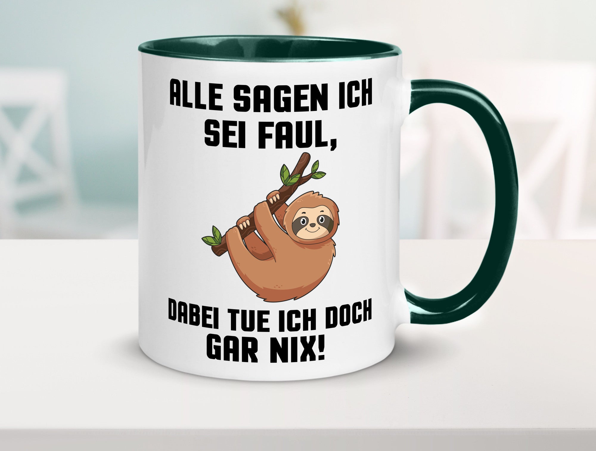 Alle sagen ich sei Faul | Faultier bin nicht Geschenkidee Tierliebhaber Humor