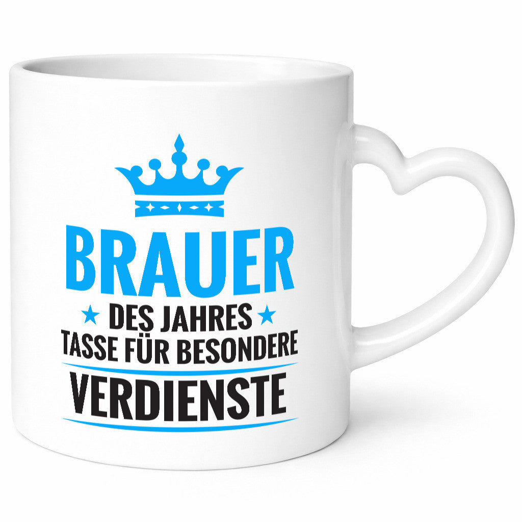 Besonderer Verdienst: Brauer | Bier Brauerei lustiger Spruch Geschenk Humor