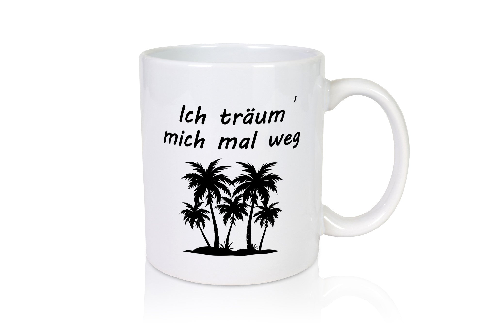 Ich Träum mich mal weg | Urlaub Palmen Strand lustig Humor Geschenkidee