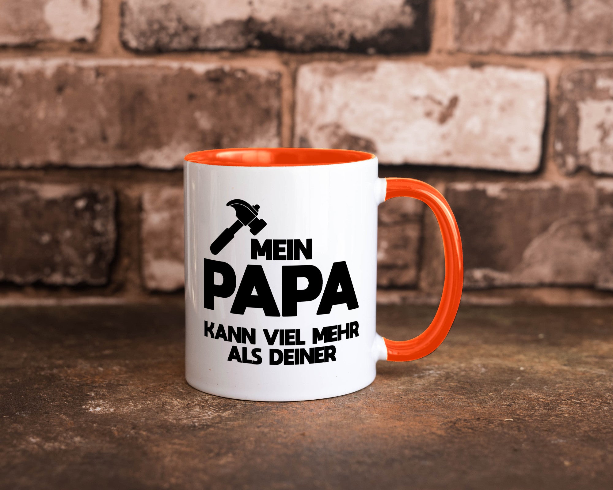 Mein papa kann viel mehr als deiner | Bester lustiger Spruch Geschenk Humor