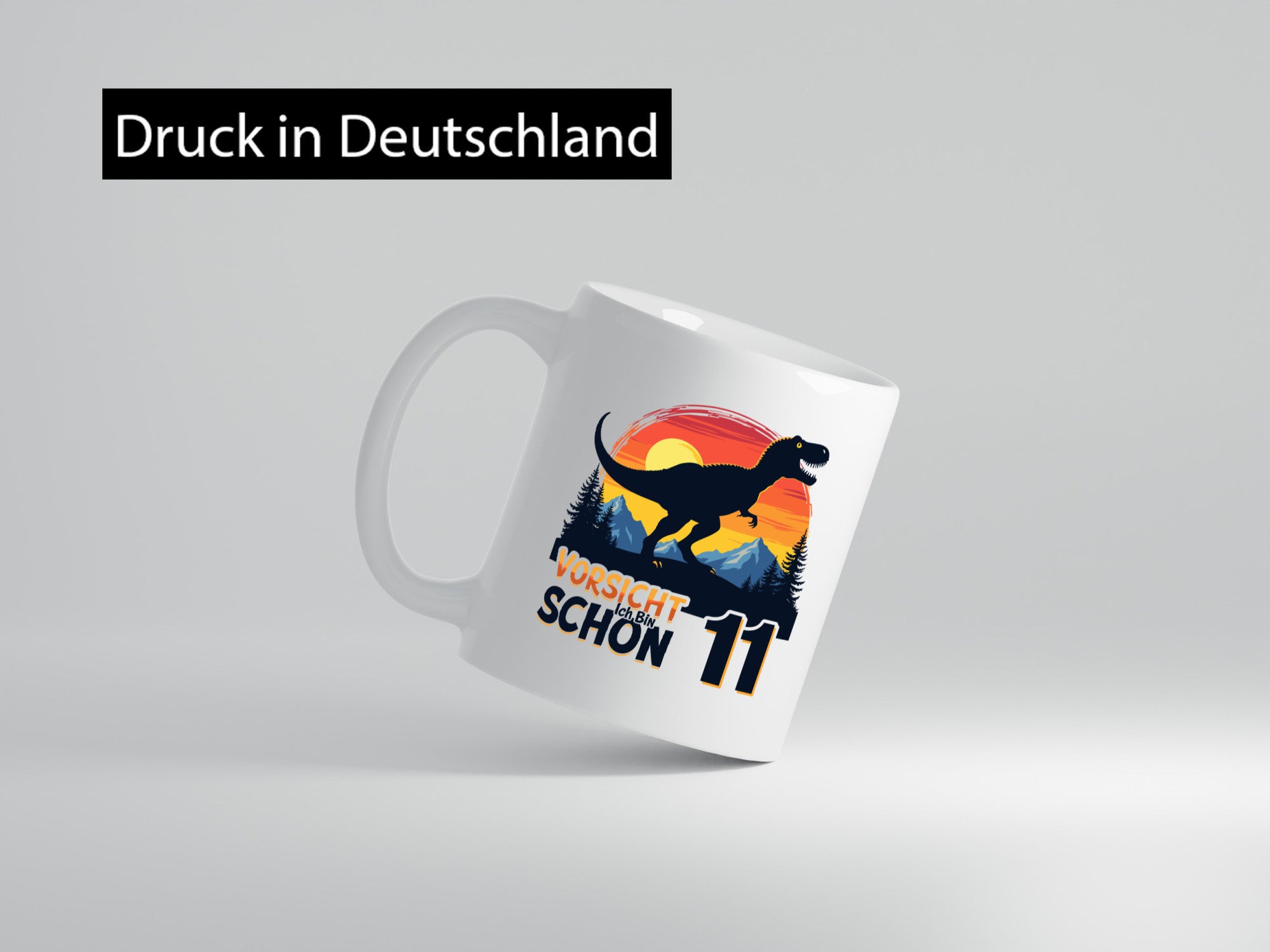 10. Geburtstag | 10 Jahre Dinosaurier v2 lustig Geschenkidee Geschenk Tasse