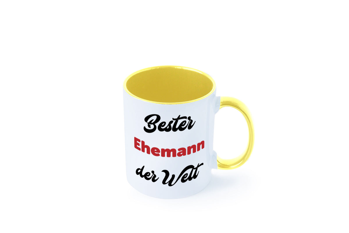 Bester Ehemann der Welt | Ehepaar Geschenkidee Humor Tasse