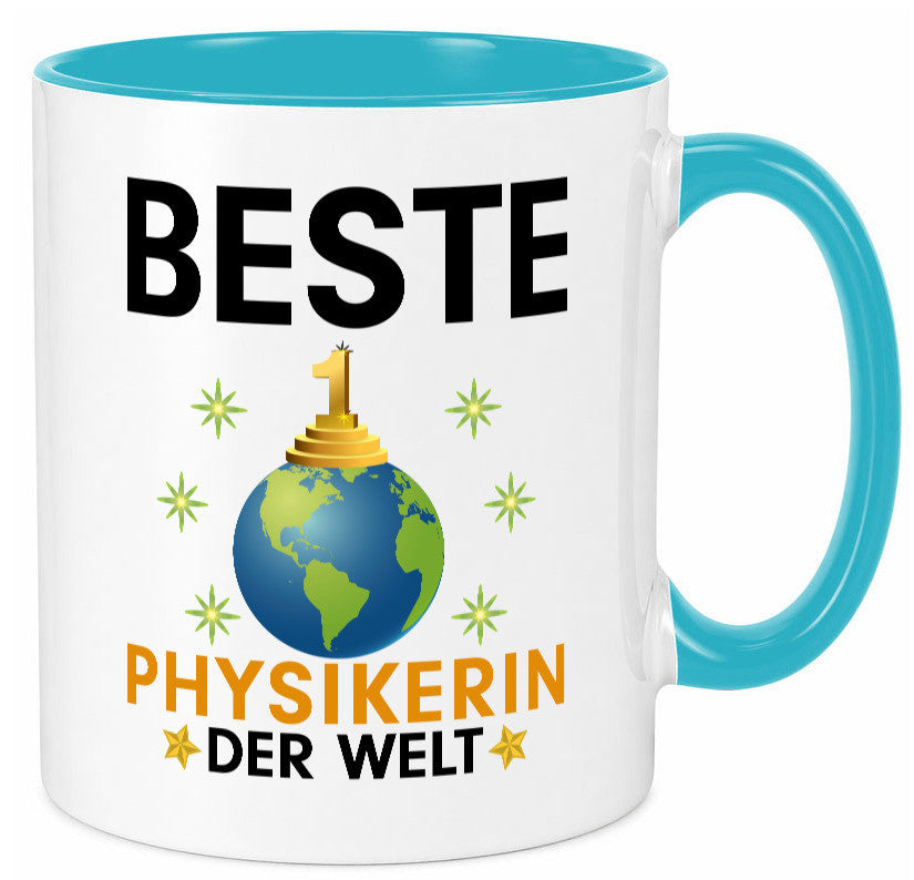 Welt Beste Physikerin | Physik lustiger Spruch Geschenk Humor Geschenkidee Tasse
