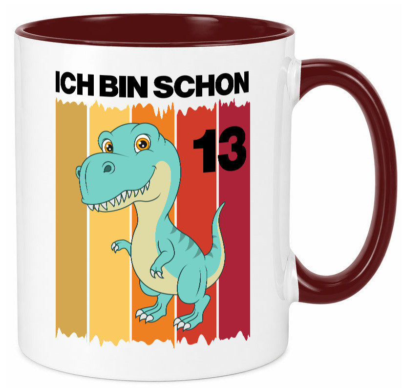 13. Geburtstag | 13 Jahre Dinosaurier Geschenk Geschenkidee lustiger Spruch