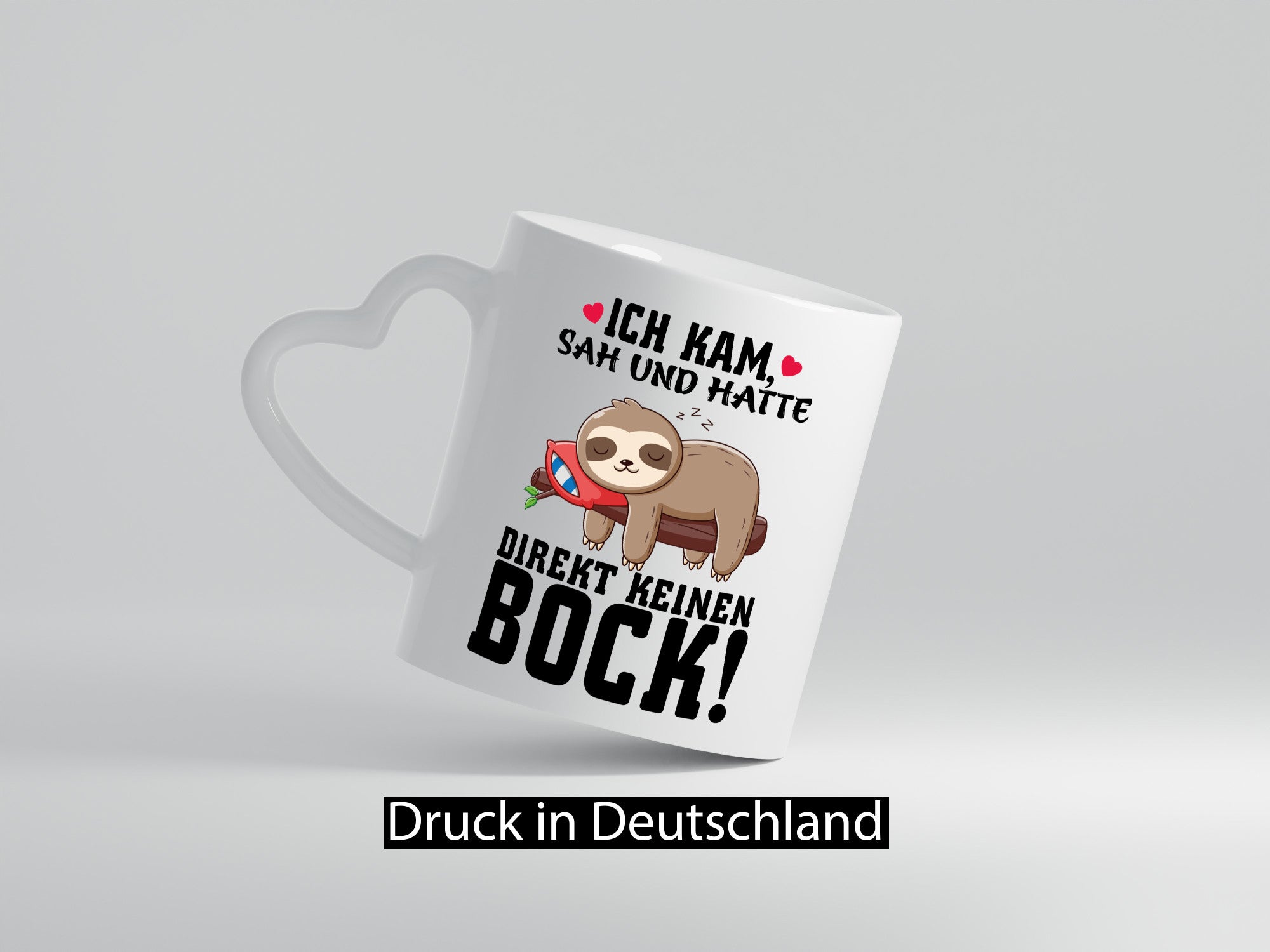 Ich habe kein Bock Geschenk Humor Geschenkidee lustiger Spruch Tasse