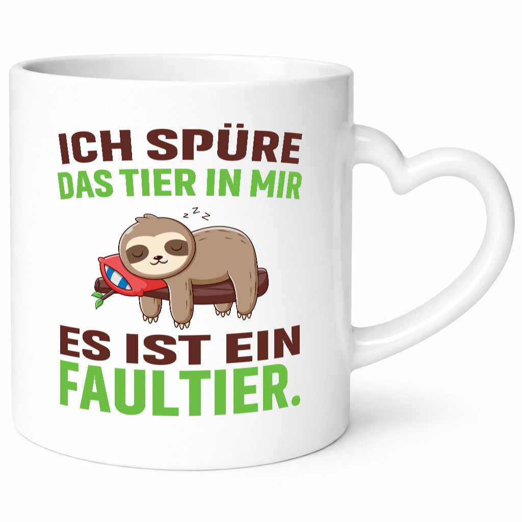 Es ist ein Faultier | Müde Schlafen lustig Tierliebhaber Humor Geschenk Tasse