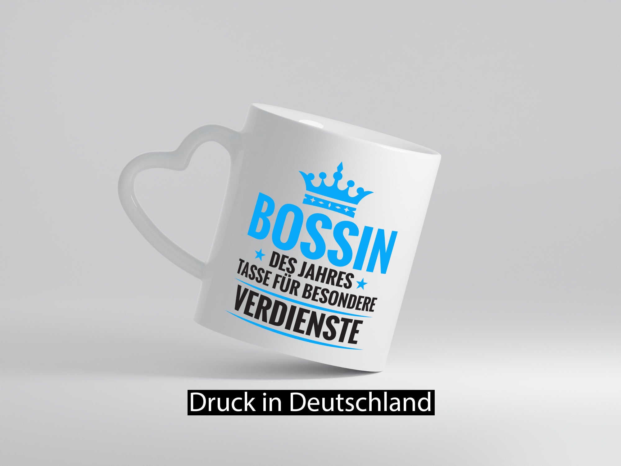 Besonderer Verdienst: Bossin | Führungskraft Vorgesetzte Humor Geschenkidee