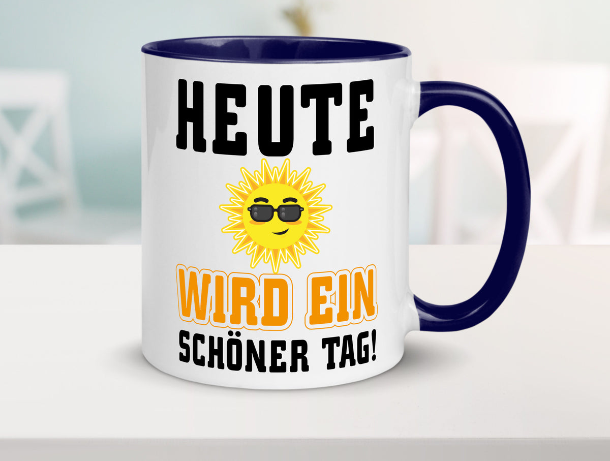 Schöner Tag Geschenk Humor Geschenkidee lustiger Spruch Tasse