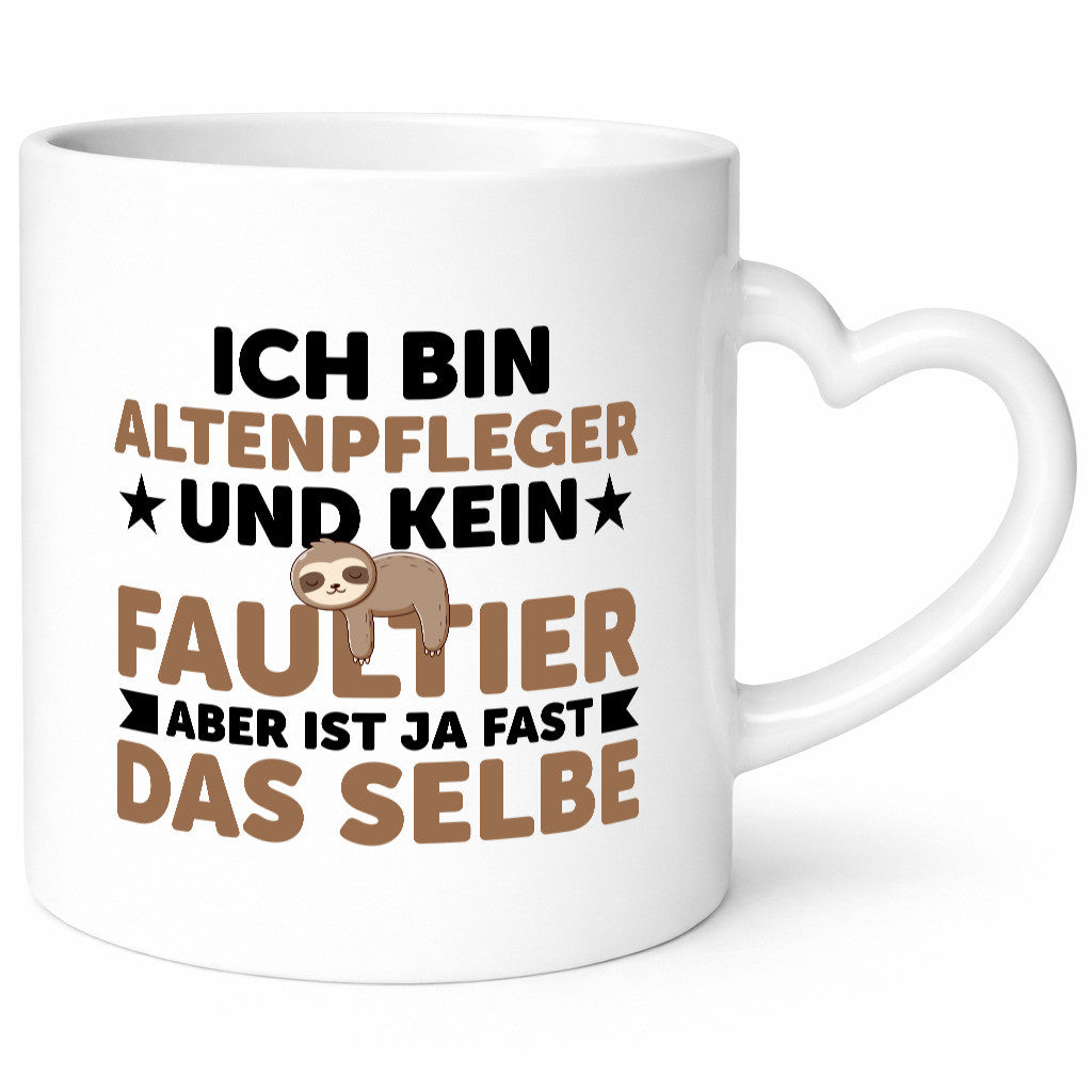 Ich bin kein Faultier: Altenpfleger | Pflegepersonal v2 Humor Tierliebhaber