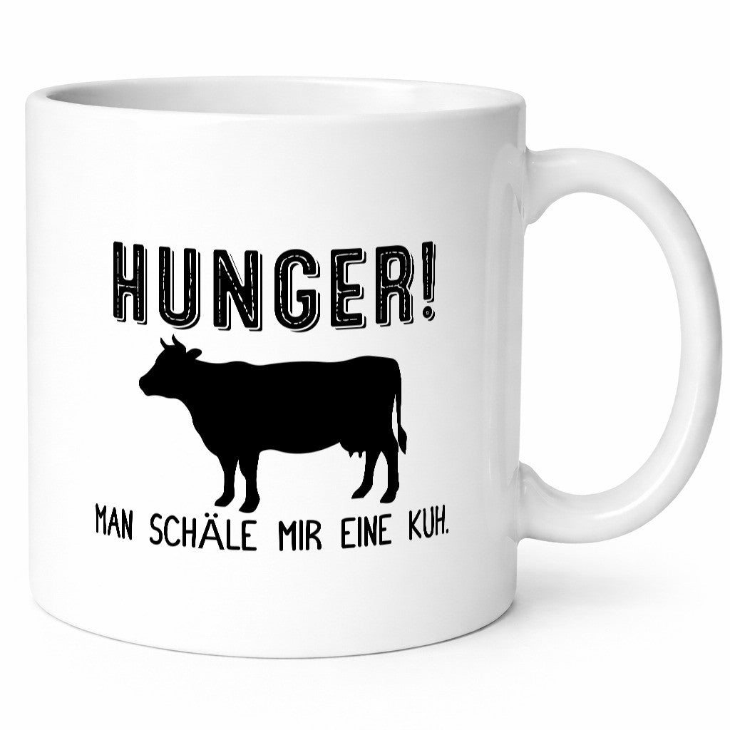 HUNGER! Man schäle mir eine Kuh | Fleischliebhaber Geschenk Humor Geschenkidee