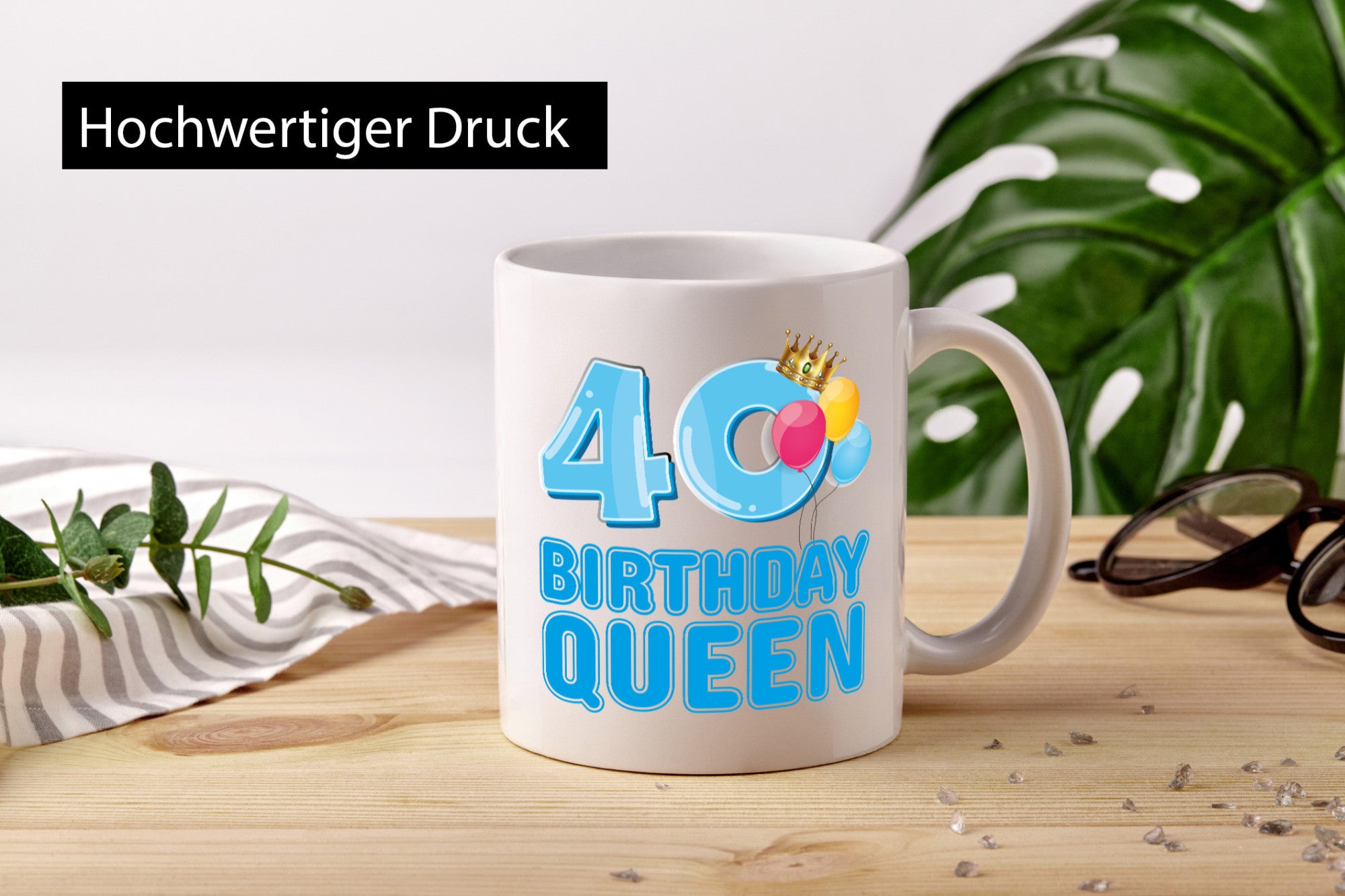 40 Geburtstag lustig Geschenkidee Geschenk Tasse