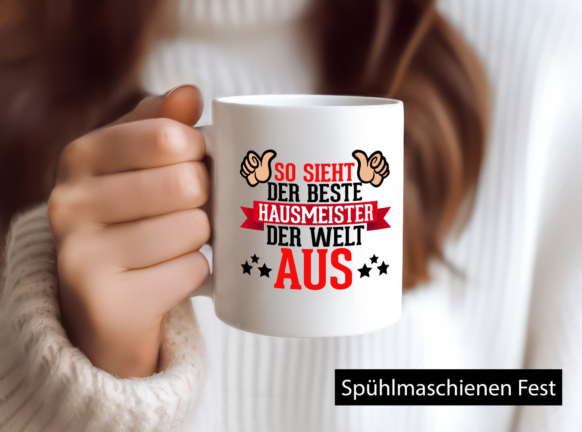So sieht der Beste Hausmeister aus | Arbeit Humor Kollegen Büro Geschenkidee