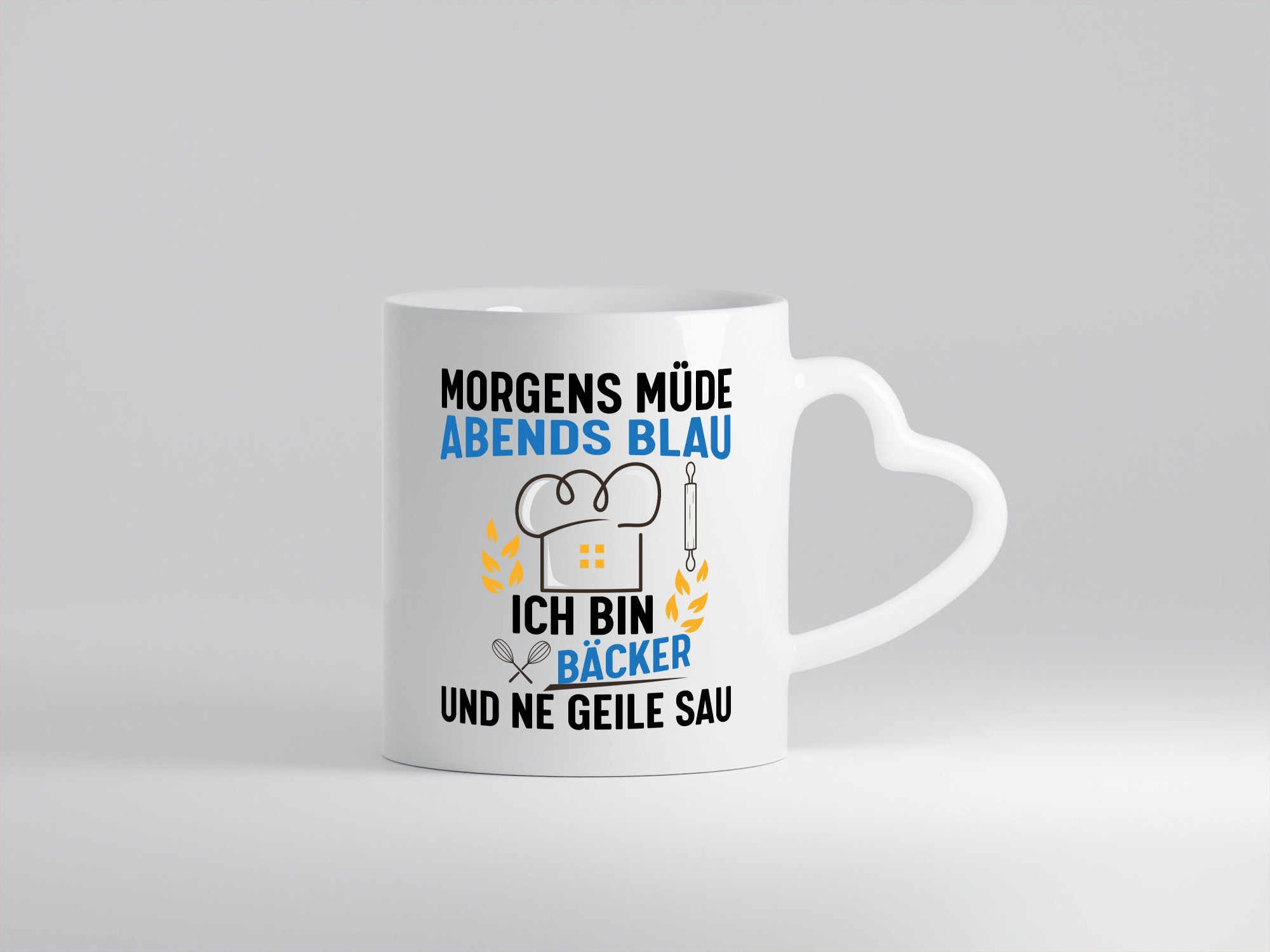 Morgens müde, abends blau – ich bin Bäcker und &